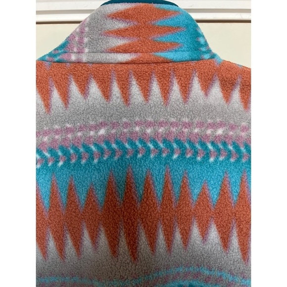 RARE Patagonia Snap-T Fleece Laughing Waters Pullover - Size L - Picture 6 of 8